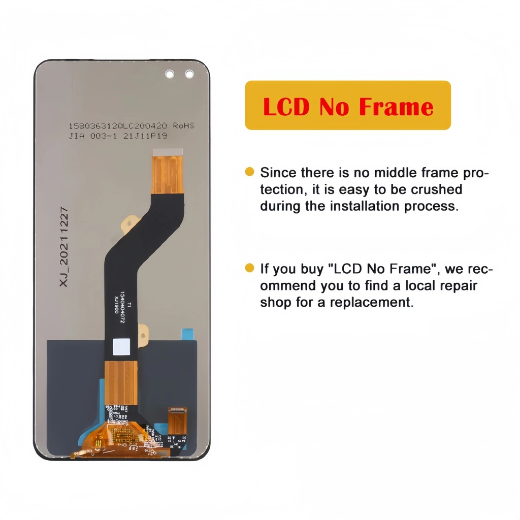 Dành Cho Infinix Note 8 X692 Màn Hình LCD Màn Hình Cảm Ứng Lắp Ráp LCD Linh Kiện Thay Thế