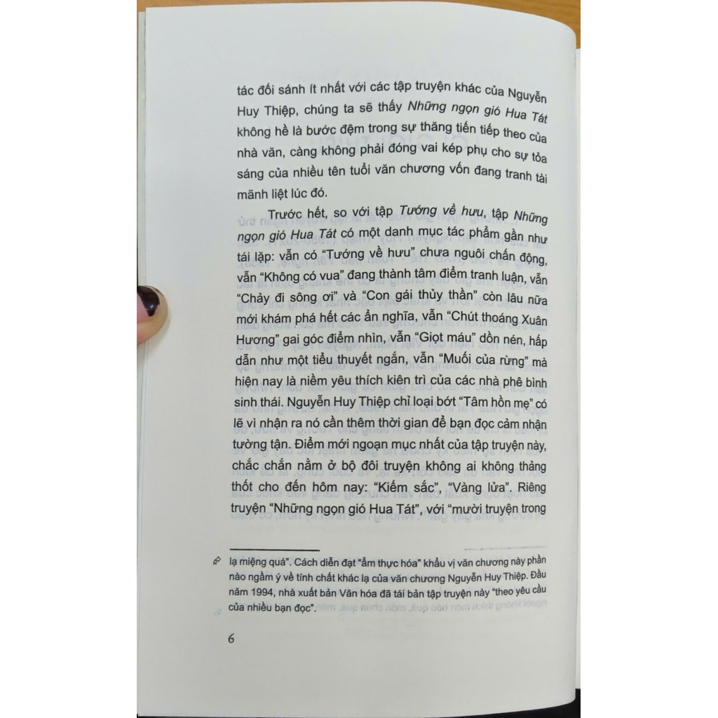 Ảnh Sách - Những ngọn gió Hua Tát (Nguyễn Huy Thiệp) (Việt Nam Danh Tác) (Nhã Nam) 3