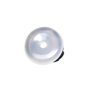 Ngọc mã não trắng chalcedony mặt dây chuyền mặt dây chuyền nhỏ khóa an toàn ngọc quà tặng phụ kiện trang sức