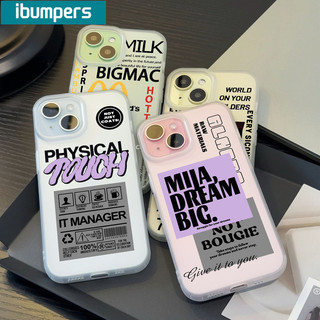 ibumpers Ốp Lưng iPhone Xinh Ngầu Graffiti in hình Ốp Điện Thoại TPU Trong Suốt Mềm nhám mờ Chống Sốc Chống Bẩn Cho Iphone 16 15 14 12 13 11 Pro Max IP 7 8 Plus X XS XR