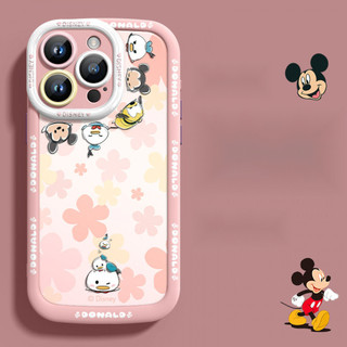 Ốp điện thoại Mickey the Little White Duck cho iPhone 16 / 15 / 14 / 13 / 12 / X / 7 / 11 / Plus / pro Max Vỏ mềm silicon mờ bao gồm toàn bộ Vỏ bảo vệ chống rơi