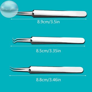 Chenlongshang 8CM Cell Pimples Blackhead Clip Nhíp Thẩm Mỹ Viện Cạo Đặc Biệt Đóng Hiện Vật Hỗ trợ giảm mụn Dụng Cụ EN