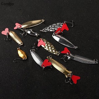 Ndy 5 Cái / bộ Kim Loại Jig Thìa Spinner Mồi Câu Cá Wobbler Mồi Bộ Dụng Cụ Câu Cá Cho Mồi Câu Cá Mồi Bộ N