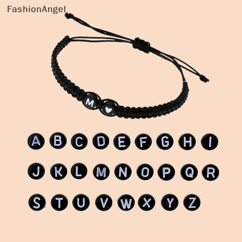 FashionAngel 26 Chữ Cái Vòng Tay Trái Tim Ban Đầu Handmade Có Thể Điều Chỉnh Vòng Tay Tên A-Z Dành Cho Nữ Nam Tình Bạn Trang Sức Quà Tặng VN