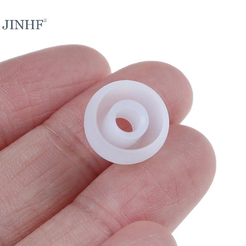 Jinhf 6 Cặp / 2 * (S + M + L) Miếng đệm tai bằng cao su silicon Tai nghe nhét tai đa năng Tai nghe nhét tai thay thế Tai nghe nhét tai Đệm HOT