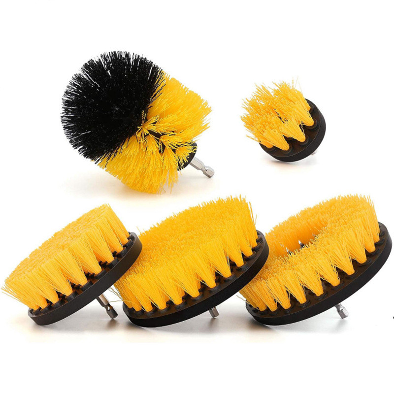 3 Chiếc Điện Khoan-Brush Bộ Cho Thảm Phòng Tắm Bề Mặt Dụng Cụ Làm Sạch
