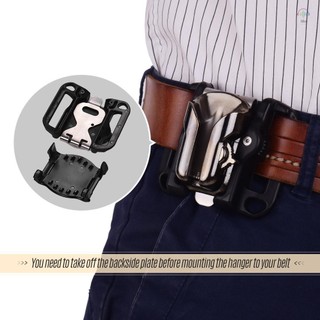 Đai Máy Ảnh Bao Da Gắn Eo Kẹp Giá Đỡ Móc Treo Với Đĩa Phát Hành Nhanh Vít 1 / 4 Inch Cho Máy Ảnh DSLR Canon Olympus