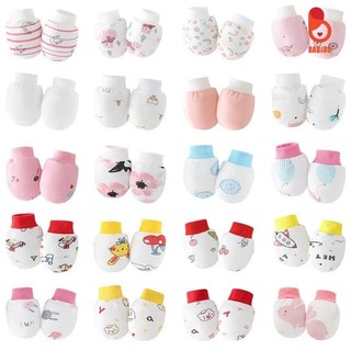 Bao tay cho bé từ 0 tới 3 tháng tuổi họa tiết dễ thương, chất liệu mềm mịn an toàn cho bé