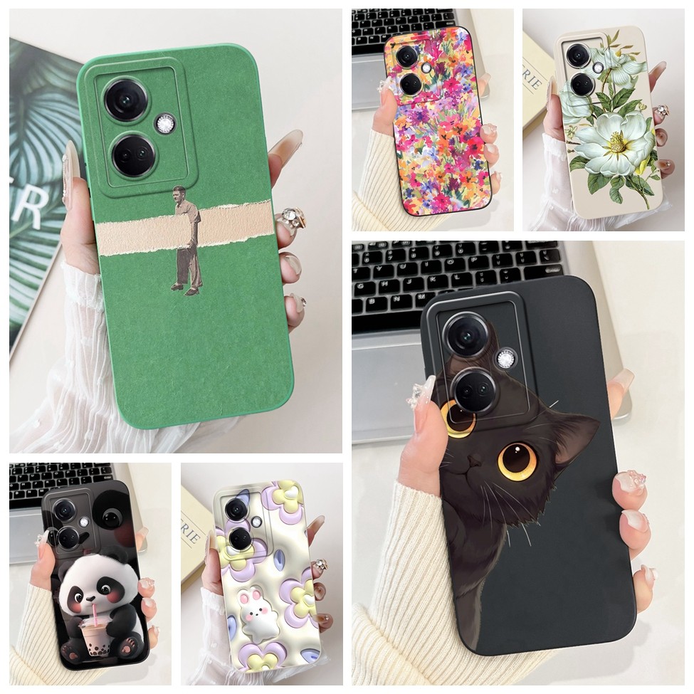 Ốp Điện Thoại Oppo K11 5G PJC110 Oppo K11 Ốp Lưng Chống Sốc Mèo Gấu Trúc Thỏ Thời Trang Hoa Tình Yêu