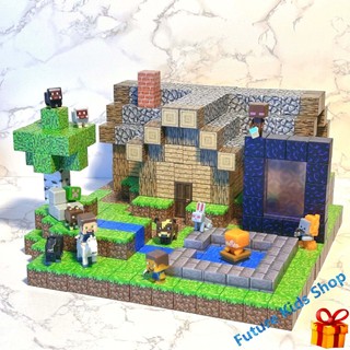 ( Set 100 ) Khối MineCraft Nam Châm Từ Tính – Đồ Chơi Tư Duy Sáng Tạo, Vừa Học Vừa Chơi