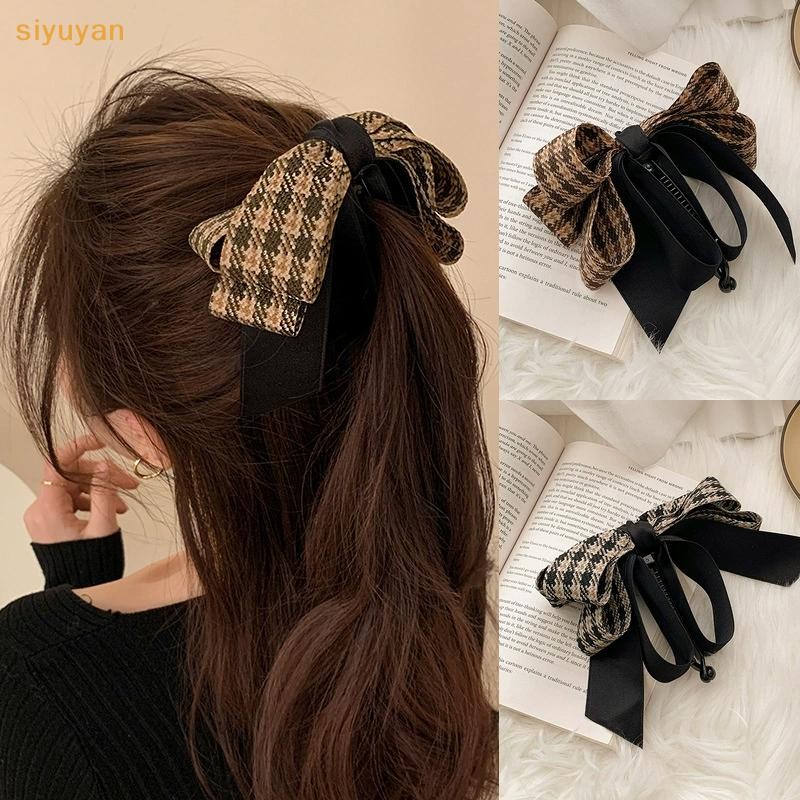 Siyuyan Mới Chuối Kẹp Tóc Nữ Nơ Mũ Chuối Kẹp Tóc Vải Hàn Quốc Nghệ Thuật Hairgrips Tóc Đơn Giản Barrettes Mũ VN