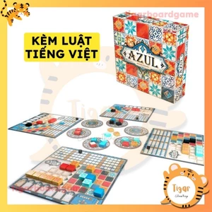 Boardgame Azul lắp ghép hoạ tiết có kèm luật Việt