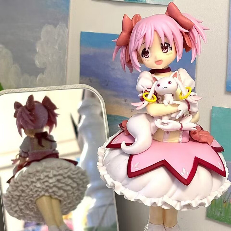 Puella Magi Madoka Magica Anime Hình Kaname Madoka Nhân Vật Hành Động Kawaii PVC Bộ Sưu Tập Đồ Chơi Mô Hình