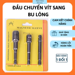 Đầu chuyển vít sang bu lông,đầu chuyển bắn vít chân lục giác sang bulong,đầu chuyển đổi mũi khoan,mũi siết tôn,đầu bắn