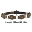 Thắt lưng ESSENCEH da PU grommet style Y2K Gothic Steampunk cho nữ
