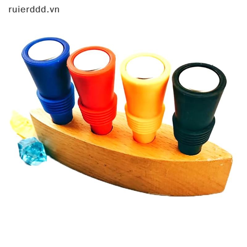 # ruierdd # Nút chai rượu vang silicon Phụ kiện rượu Whisky Bia chống rò rỉ Champagne Gần hơn Nút chai rượu vang Nắp đậy Thanh bếp Dụng cụ.