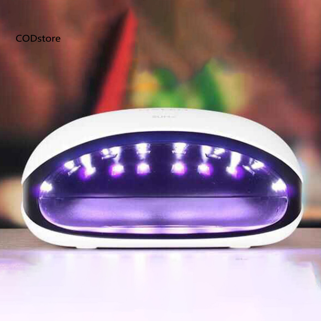 KDC Hiệu Quả Cao Móng Tay Dụng Cụ Làm Móng Tay Chuyên Nghiệp Mạnh Mẽ 48W UV Máy Sấy Móng Tay Đèn Chức Năng Thời Gian