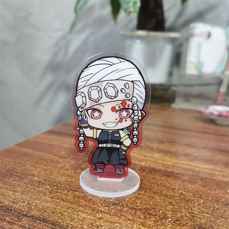 HK1 Demon Slayer Đứng Tấm Kamado Tanjirou Acrylic Tấm Giá Đỡ Kochou Shinobu Để Bàn Anime Trang Trí KH1