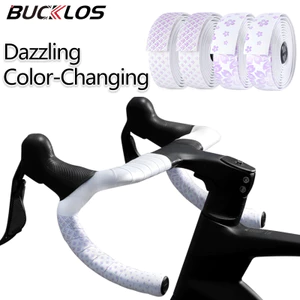 BUCKLOS Đường Xe Đạp Tay Lái Băng Chống Thấm Nước Nhẹ Đi Xe Đạp Băng Tay Cầm Thanh Dây Chống Sốc Xe Đạp Bartape Có Phích Cắm