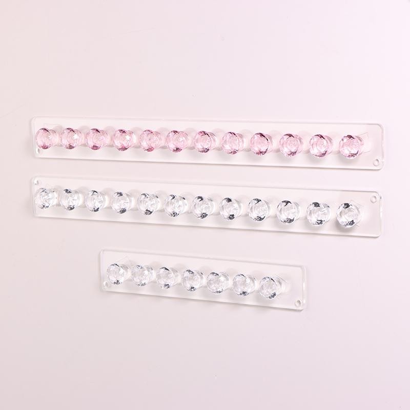 Tmoy 7 / 12Hooks Acrylic Trong Suốt Jewerly Giá Để Đồ Cho Bông Tai Vòng Cổ Móc Treo Giá Đỡ Treo Tường Màn Hình Đứng Tổ Chức TCVN