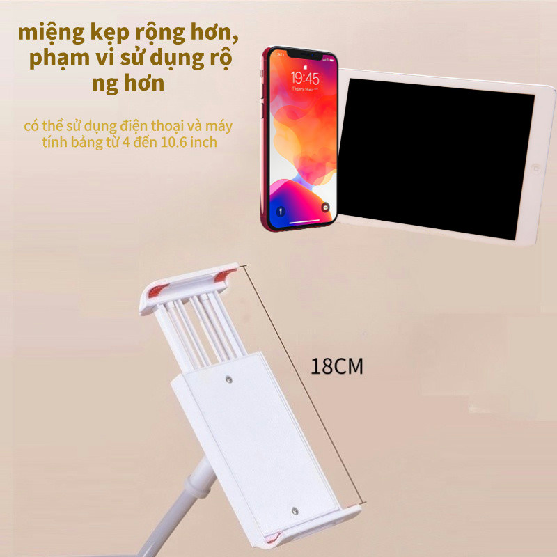Đa Năng Giá Đỡ Điện Thoại Di Động Lười， Đầu Giường Xem Phim Tivi Để Bàn Giường Đứng Đa Năng Điện Thoại Nói Chung