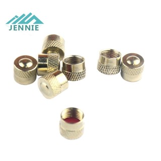 Nắp van lốp ô tô bằng đồng Mũ khí thân bánh xe tự động Nắp van lốp Vỏ bụi [jennie1.vn]