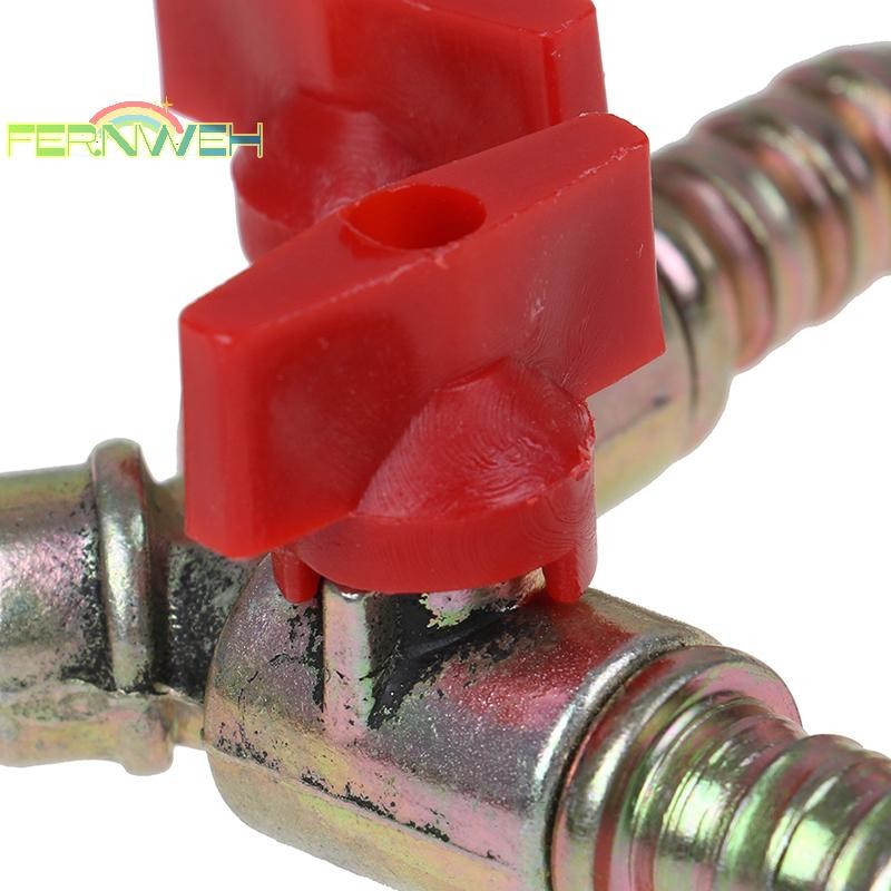 [Fernweh] Van tắt 3 chiều loại Y có kẹp Fitg Vòi nhiên liệu Barb 10MM [MỚI]