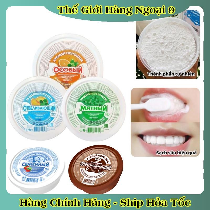 [DATE MỚI] Bột làm trắng răng Fito Cosmetics 75g của Nga
