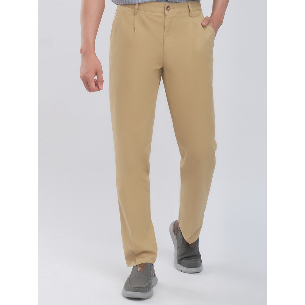 Quần khaki 0ly VIETTIEN SMART CASUAL vải spandex phom regular VT00000141