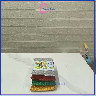 [Kho sỉ] Bịch 60 Miếng Mút Kim Tuyến Rửa Chén Siêu Rẻ, Tiện Dụng - Phương Trang