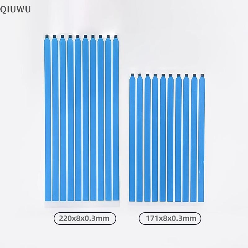 Qiuwu 5 / 10 Chiếc Băng LCD Hai Mặt Dính Màn Hình Laptop Dễ Dàng Dính Cho Phụ Kiện Sửa Chữa Điện Thoại Di Động Dày 0.3MM.