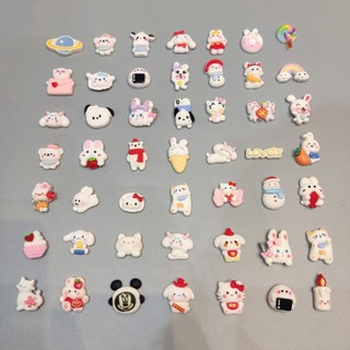 Jibbitz sticker 3D nhám cao cấp, charm gắn dép sục, sticker đá gắn dép cross 3D nổi hoạt hình dễ thương giá rẻ -Nhà Sấu