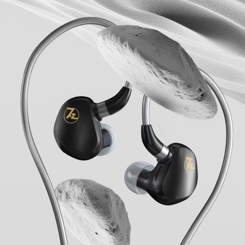 Tai nghe 7HZ G1 Bass mạnh mẽ Âm thanh trong suốt pha lê Tai nghe IEM khử tiếng ồn 2PIN Màn hình trong tai động có thể tháo rời