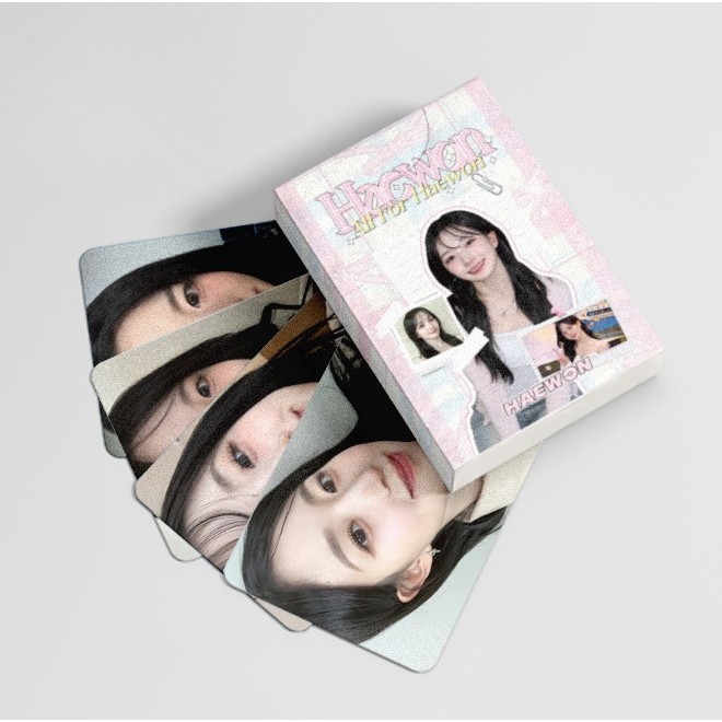 50 / 55 / 60 Chiếc NMIXX Photocards Laser Hologram Lomo Cards LILY HAEWON SULLYOON BAE JIWOO KYUJIN Bưu Thiếp Ba Chiều YM
