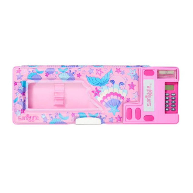 Hộp đựng bút chì tự động Smiggle Úc túi đựng bút Xiaopaoli hộp đựng văn phòng phẩm cát lún túi đựng bút đa năng sức chứa lớn VOD