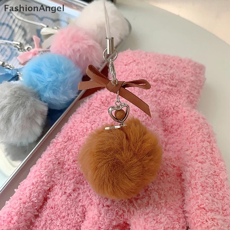Dây chuyền điện thoại di động thời trang FashionAngel có nơ, Móc khóa mặt dây chuyền dễ thương và ngọt ngào VN