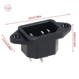 Diễu Hành AC-04 Ổ Cắm 250V 10A 3 Chân Có Tai Cho Xe Điện Máy Tính Ổ Cắm Điện VN