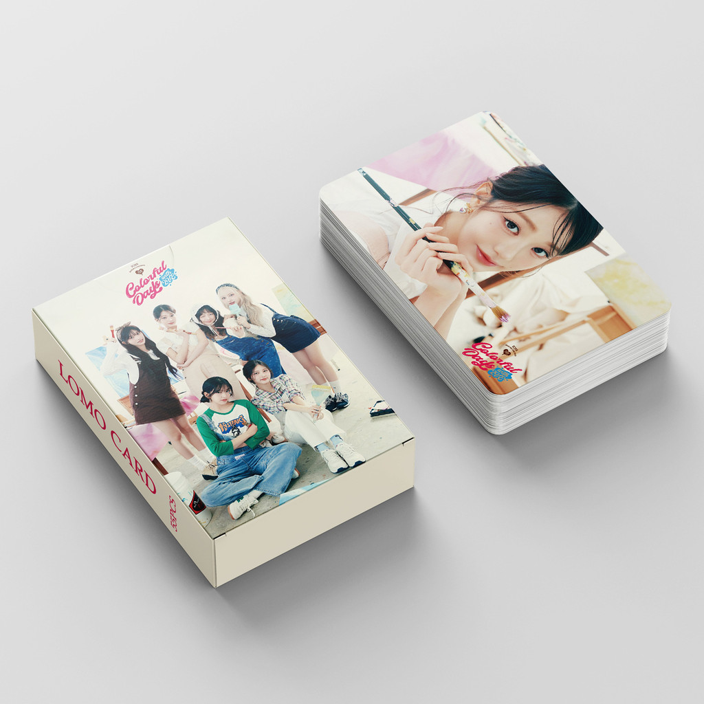 Linxx 55 Chiếc IVE Nhiều Màu Sắc Ngày Album Lomo Card Kpop Photocards Bưu Thiếp Series