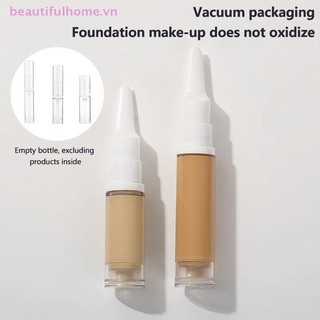 [Beautifulhome] Chai du lịch dạng lỏng 5 / 10 / 15ml Mỹ phẩm Kem mắt Chai chân không Chai du lịch di động [làm đẹp]