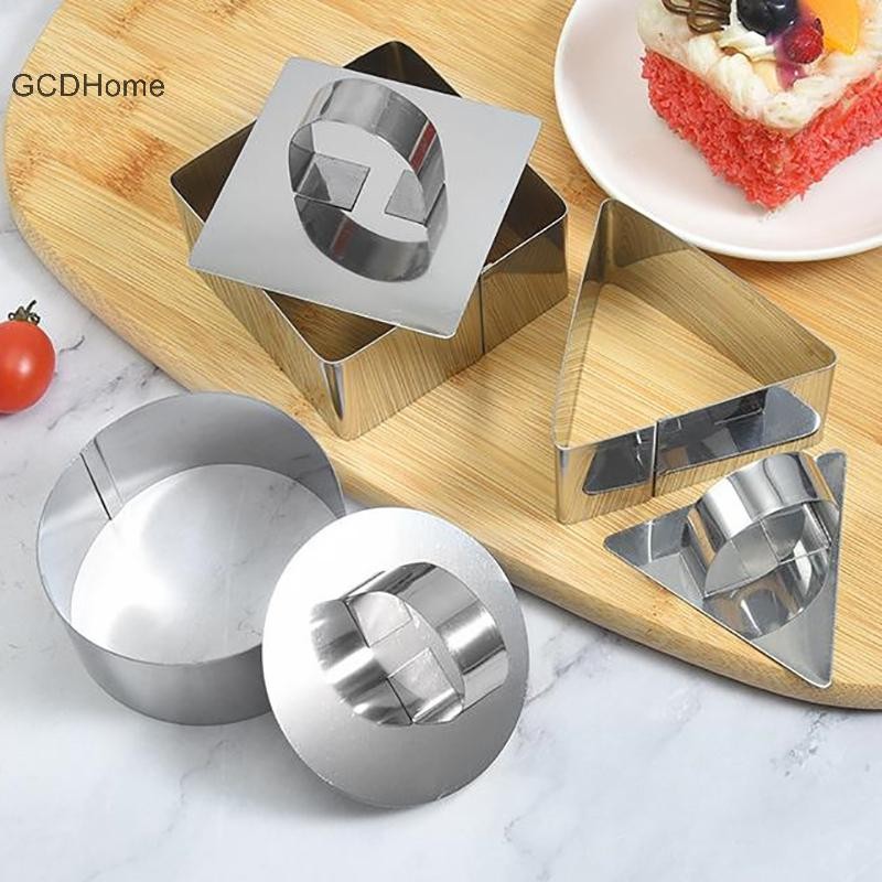 Gcdhome 1 DIY Khuôn Bánh Inox Hoạt Hình Bánh Mousse Khuôn Sushi Cơm Khuôn Bấm Khuôn Sáng Tạo Phụ Kiện Nhà Bếp Bữa Trưa Bento HOT