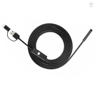 Nội soi 0,3MP Nội soi nội soi 3 trong 1 có đèn LED có thể điều chỉnh 1 mét