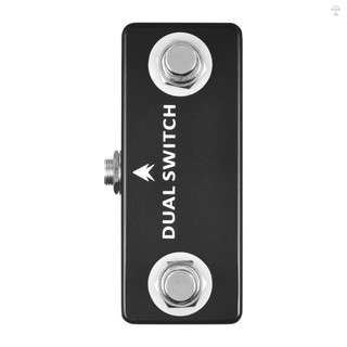 Moskyaudio Dual Switch Dual Footswitch Foot Switch Pedal Full Metal Shell