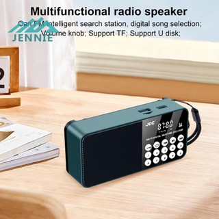 Đài phát thanh di động Mini Máy phát sóng tương thích Bluetooth Hỗ trợ vô tuyến Thẻ TF Máy nghe nhạc MP3 âm thanh nổi cho cơn bão khẩn cấp [jennie1.vn]