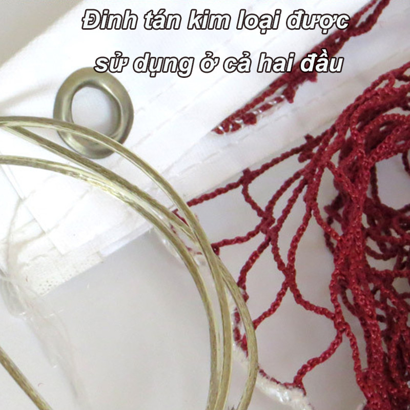 Lưới Cầu Lông Chất Lượng, Dùng Cho Tập Luyện - Thi Đấu,Lưới Đánh Cầu Lông Di Động Tiện Dụng