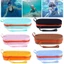 Hộp đựng kính bơi DARON, Túi đựng kính mắt có dây kéo rỗng Silicagel, Lỗ thoát nước thời trang thoáng khí có tay cầm Hộp đựng kính cận thị cho trẻ em