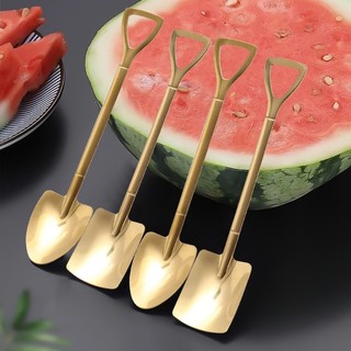 Muỗng Xẻng Inox - Cà Phê Mini Muỗng Cà Phê Trái Cây Kem Món Tráng Miệng Muỗng Muỗng - Bộ Đồ Ăn Nhà Bếp