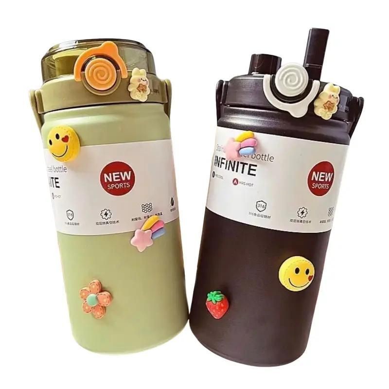 ￼Bình Giữ Nhiệt Có Ống Hút  Bình Giữ Nhiệt BOSS Inox 316 Dung Tích 1000ml [Nhận Sỉ]