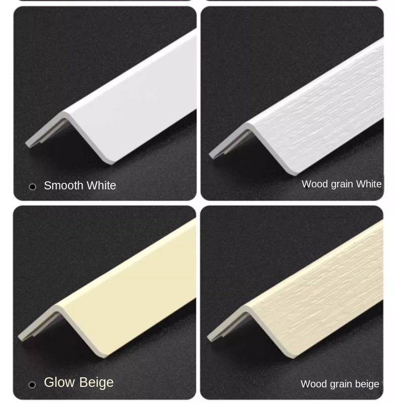 Pvc Yang Góc Cạnh Đóng Dải Ngói l Nhựa Đóng Dải Trang Trí Cạnh Niêm Phong Dải Cửa Sổ Tự Dính Chống Va Chạm Góc Bảo Vệ