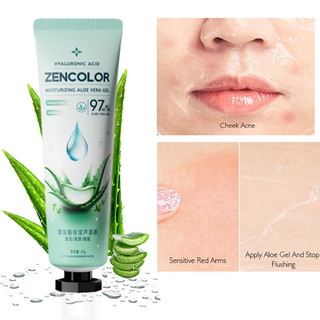 Gel dưỡng trắng da và dưỡng ẩm Aloe Vera Gel dưỡng ẩm thảo dược tự nhiên Kem dưỡng da mặt Loại bỏ mụn trứng cá sau khi tắm nắng Gel lô hội Chăm sóc da làm đẹp ✷ ❈ 🇾