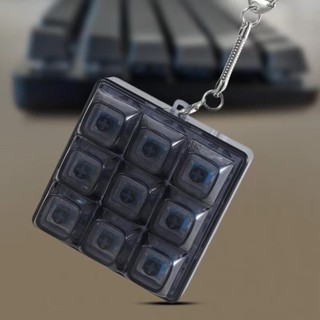 Móc khóa Fidget JOYFULLIFE, 3 / 4 / 9 Phím Bàn phím ngón tay giảm căng thẳng, Tiện ích Keycap Nút bấm phím Đồ chơi dành cho người lớn